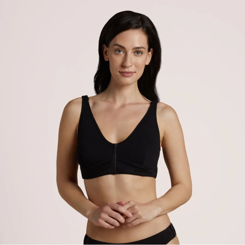 Slick Chick Wireless  zip front bra - Picture 5 of 5